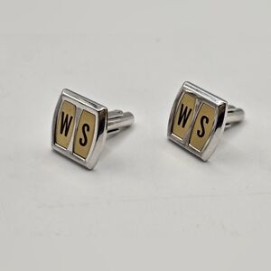 VIntage Initial Cufflinks